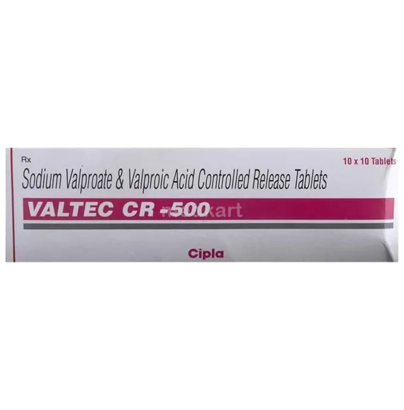 valtec cr 500mg tablet 10's